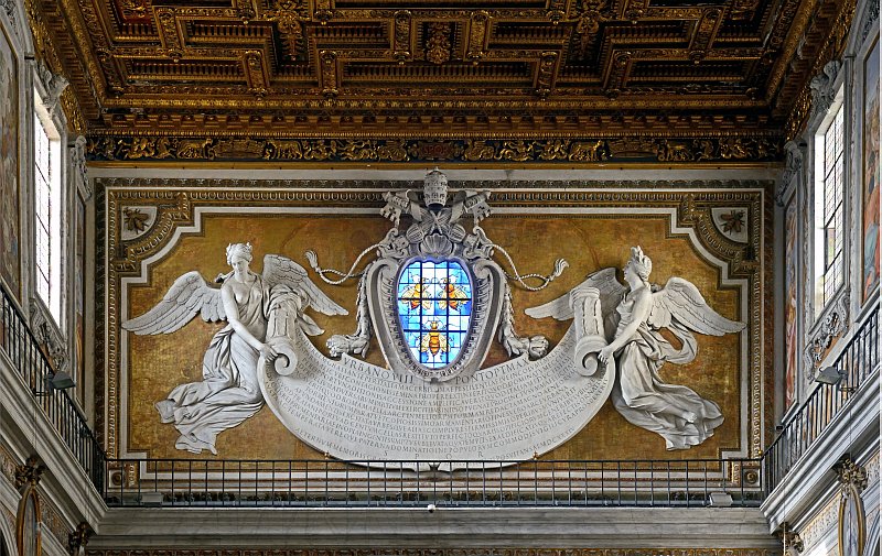 Deckenfries in der Kirche Santa Maria in Aracoeli