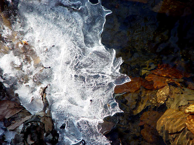 Wasser und Eis